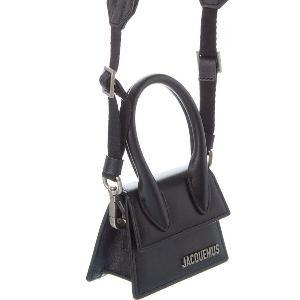 Jacquemus Le Chiquito Mini Leather Clutch, Black - Picture 3 of 5